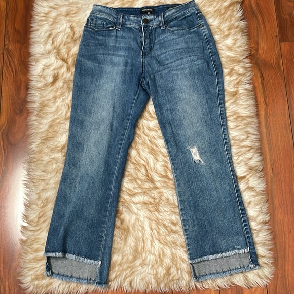 Kenneth Cole Jess crop flare jeans - Picture 1 of 5